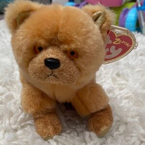Vintage 2000 Ty beanie baby Chinese zodiac chow chow dog NWT